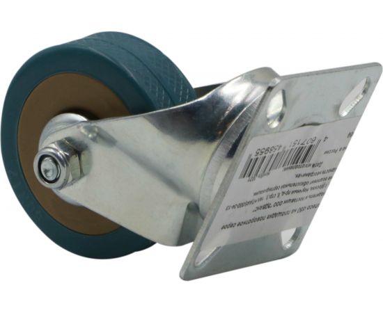 Колесо поворотное на площадке 50 мм, ПВХ Левша У8-8959 – изображение 2