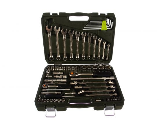 Набор инструмента 1/2, 1/4 77 предметов ДТ/4 Дело Техники 620777 – изображение 2