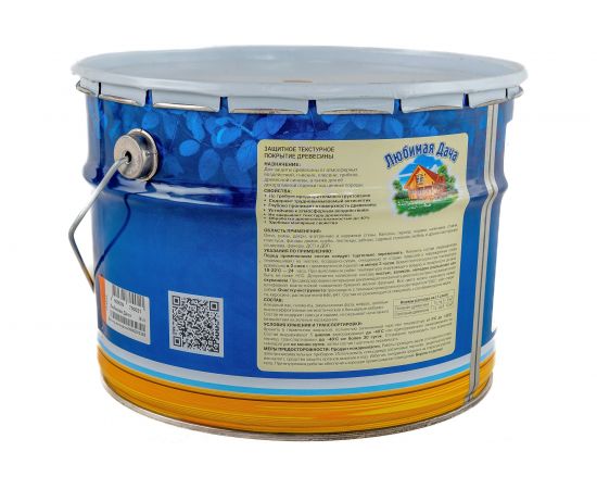 Защитно-декоративное покрытие для древесины Любимая Дача Груша 9 л 1 45314 – изображение 2