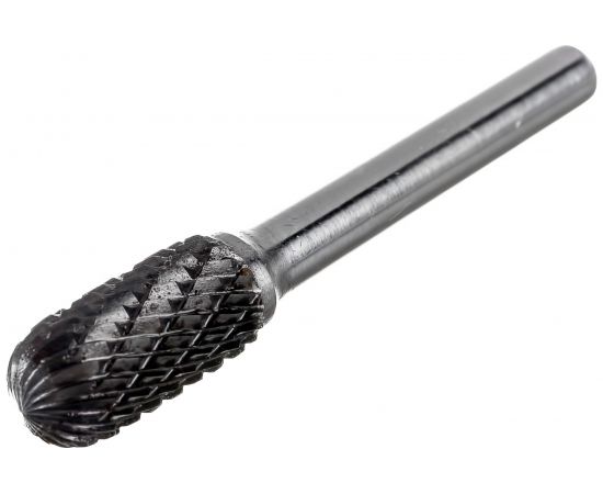 Борфреза твердосплавная (10x6x20x65 мм; тип C-Цилиндр со сферой) Профоснастка №170 860361020650 – изображение 2