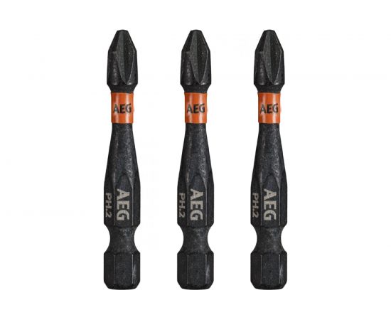 Биты ударные AAK503PH2 (3 шт; PH2, 50 мм) AEG 4932479181 – изображение 2