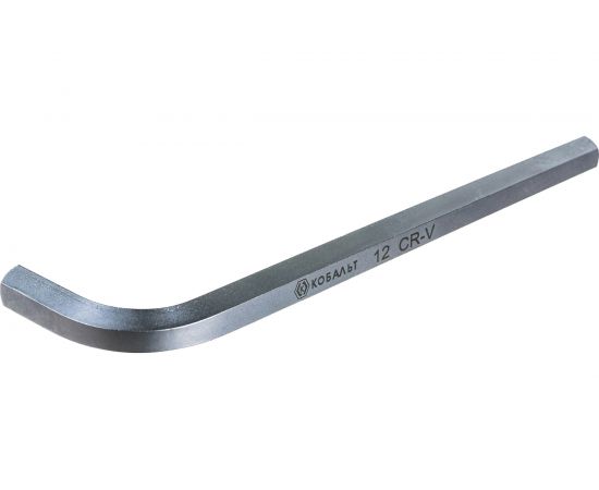 Ключ угловой шестигранный 12 мм Cr-V КОБАЛЬТ 649-820 – изображение 2