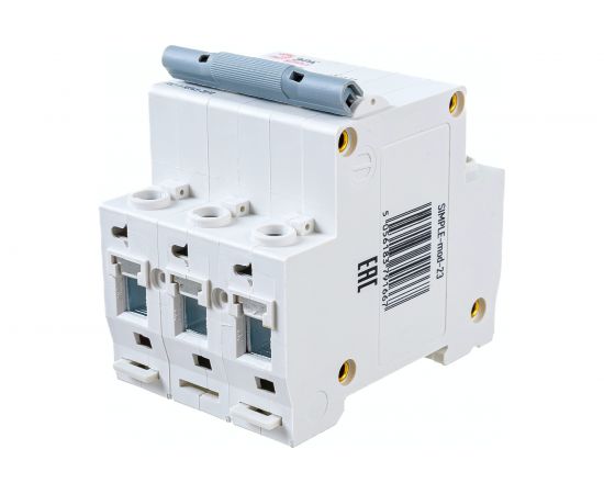 Автоматический выключатель ЭРА SIMPLE ВА 47-29 3P 25А C 4,5кА Б0039240 – изображение 2
