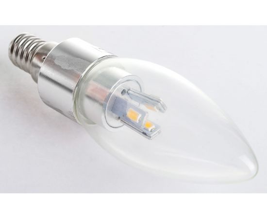 Светодиодная лампа Nord-Yada C35 3W S 220V E14 2700K (свеча прозрачная) 903643 – изображение 2