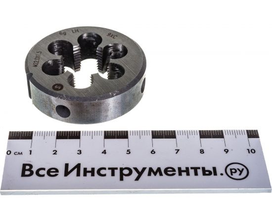Плашка ИНСТУЛС М. 22.0х1.5х55х16 9SiCr 6g DIN223 левая 00001178373 – изображение 3