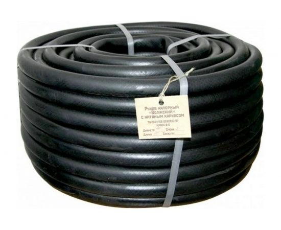 Поливочный шланг РемоКолор Волжский резиновый, армированный, 3,1 мм, D 20 мм, 25 м 66-3-220 – изображение 3