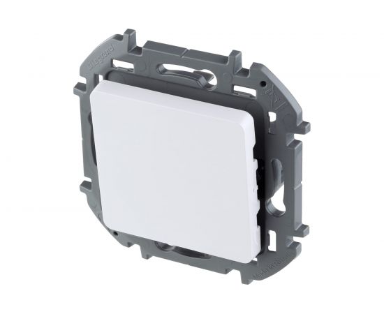 Одноклавишный выключатель Legrand - INSPIRIA - 10 AX - 250 В - белый 673600 – изображение 3