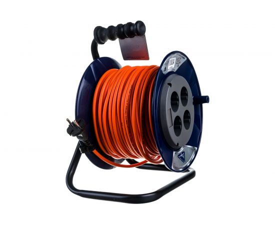 Удлинитель Партнер-Электро PowerLine 4 гн. б/з ПВС 2х0,75 10A 30м UK101B-430DB – изображение 3