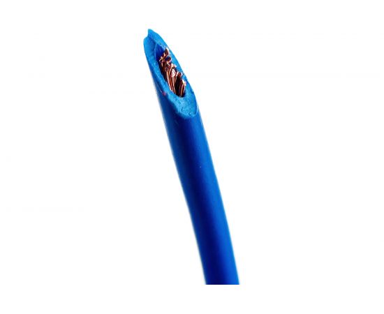 Провод ПУГВ Торкабель 0,5 синий 100м в коробке 0749524537257 – изображение 4