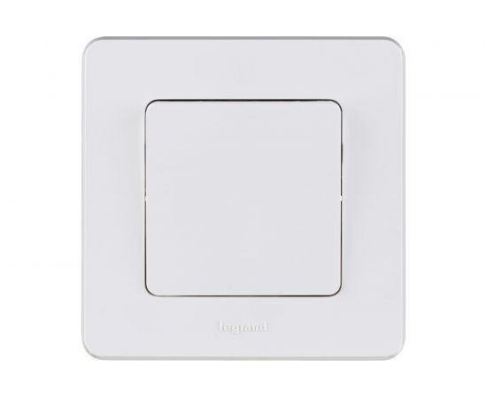 Одноклавишный выключатель Legrand - INSPIRIA - 10 AX - 250 В - белый 673600 – изображение 4