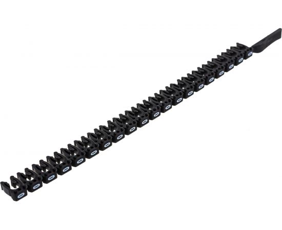 Маркер для кабеля сечением 1,5-2,5 мм DKC символ 0, 200шт MKF0S2 – изображение 4