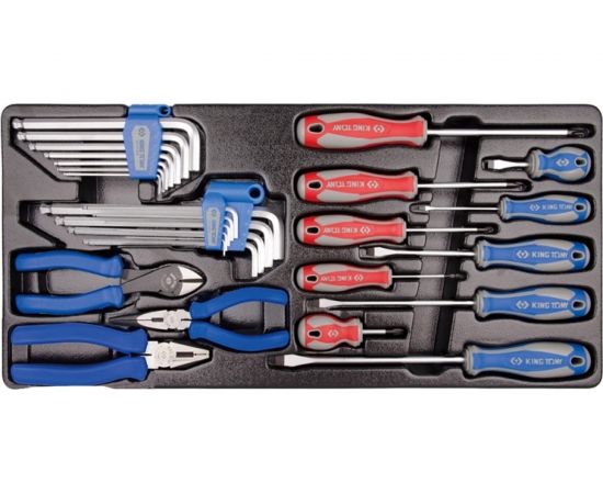 Универсальный набор инструментов 219 предметов KING TONY 911-000CR – изображение 4