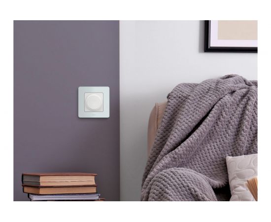 Поворотный светорегулятор Legrand без нейтрали 300Вт - INSPIRIA - белый 673790 – изображение 5