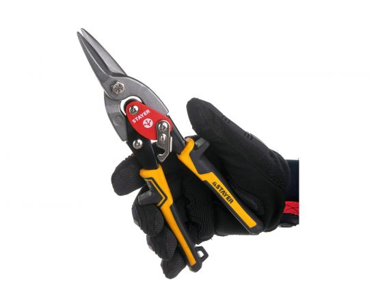Прямые ножницы по металлу STAYER Cobra 250 мм 23055-S_z01 – изображение 5