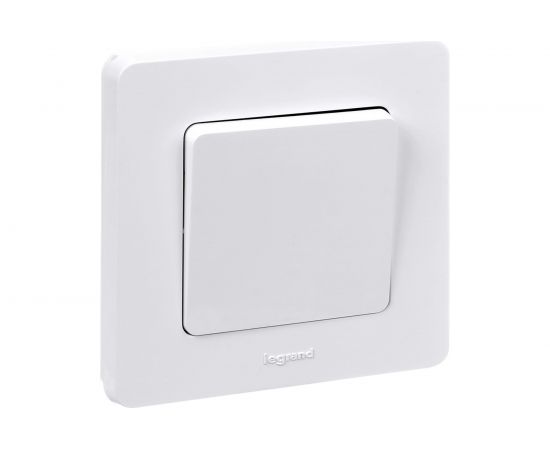 Одноклавишный выключатель Legrand - INSPIRIA - 10 AX - 250 В - белый 673600 – изображение 5