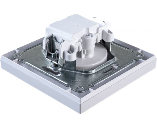 Розетка Schneider Electric ATLAS DESIGN без заземления 16А в сборе белая ATN000140 – изображение 5