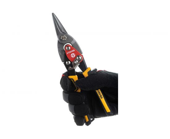 Прямые ножницы по металлу STAYER Cobra 250 мм 23055-S_z01 – изображение 6