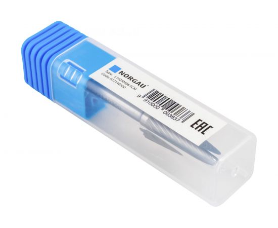 Борфреза твердосплавная NORGAU форма L коническая со сферической вершиной SCM HM L1025M06-45 (10х25х6х60 мм) 077140300 – изображение 7