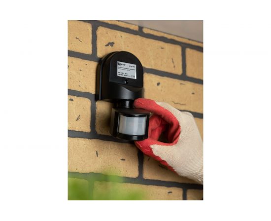 ИК датчик движения EKF, настенный 1200Вт 180гр до 12м IP44 MS-16Cb черный PROxima dd-ms-16Cb – изображение 8