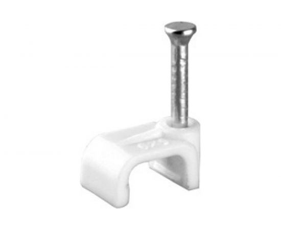 Пластиковая плоская скоба Volsten 7 мм 50 шт.V02-6W-2-07-050 9559 