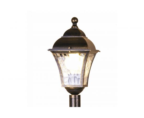 Садово-парковый светильник Elektrostandard Apus F черное золото GL 1009F a043117 