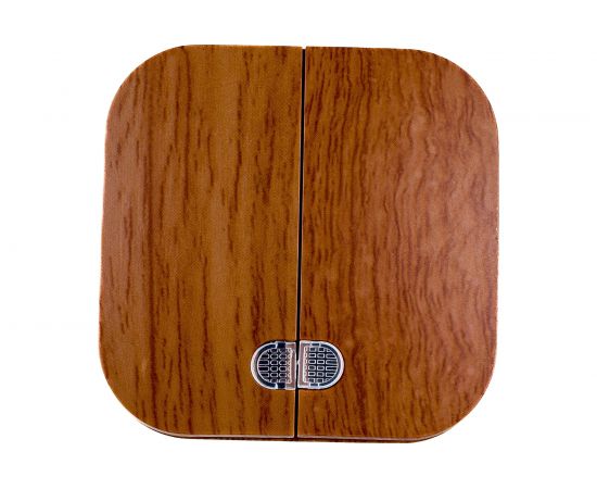 Выключатель IEK ВС20-2-1-ХД 2-кл. инд. о/у 10А GLORY дуб EVH21-K24-10 