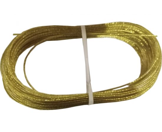 Стальной латунированный трос с покрытием полиамид BEFAST 4.0 погодоустойчивый, желтый, 20м TCO040YS 