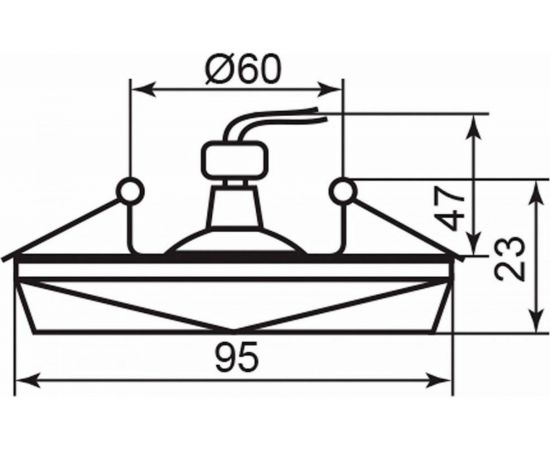 Потолочный светильник FERON MR16 G5.3 серый + серебро, 8150-2 18641 – изображение 2