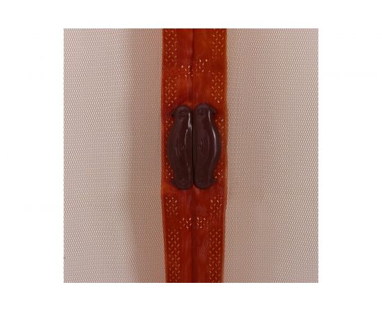 Антимоскитная сетка СИМАЛЕНД 90x210 см, на магнитах, цвет коричневый 4095241 – изображение 2