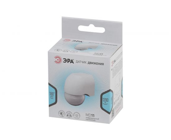 Датчик движения ЭРА MD 011 макс. нагрузка 800Вт Б0043788 – изображение 2