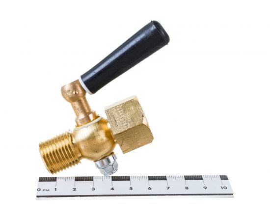 Трехходовый кран для манометра ЭКО-М ЭКОМЕРА G1/2вн-G1/2нар КТХ-GF-GM – изображение 2