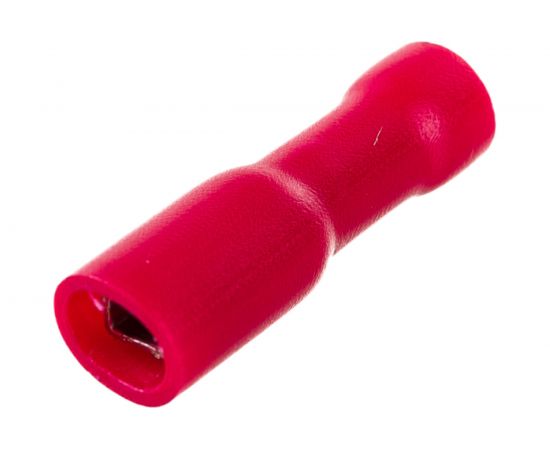 Плоский разъем TDM РППИ-М 1,25-110 красный, мама, полностью изолированный, 50 штук SQ0546-0001 – изображение 2