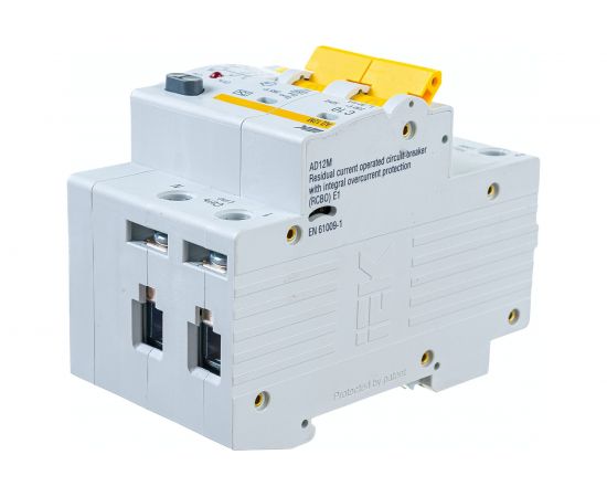 Дифференциальный автомат IEK АД12М 2Р С 10А 30мА MAD12-2-010-C-030 – изображение 2