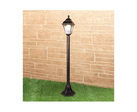 Садово-парковый светильник Elektrostandard Apus F черное золото GL 1009F a043117 – изображение 2