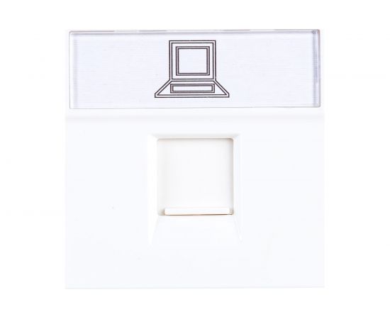 Информационная розетка IEK РКИ-20-00-П RJ-45, UTP, категория 5e, 2 модуля CKK-40D-RI2-K01 – изображение 2