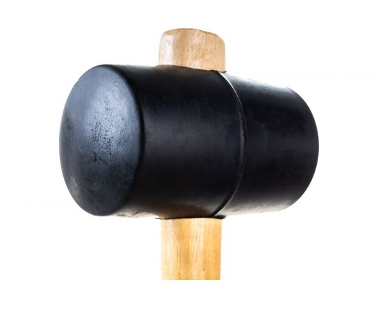 Киянка ULTIMA деревянная рукоятка, 450 г, черная резина, 121042 – изображение 3
