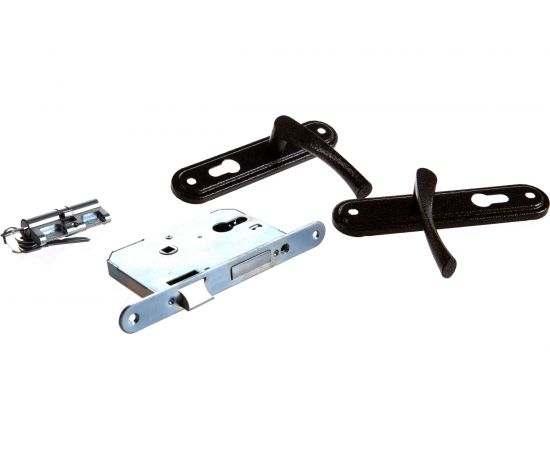 Врезной замок ЗЕНИТ Омега-ЗВ7 бронза 19430 – изображение 3