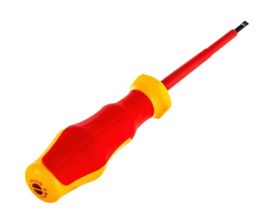 Отвертка Sturm 1040-17-SL4-100 шлиц, ДИЭЛЕКТРИЧЕСКАЯ, эрго ручка, SL4х100мм – изображение 3