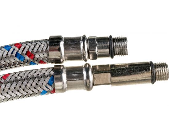 Гибкая подводка для смесителей Gigant 1/2""хМ10x40 см, г/ш P-40-M10 – изображение 3