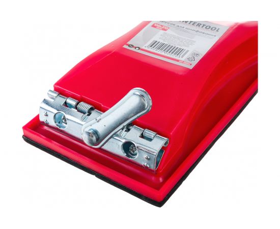 Брусок для шлифования INTERTOOL 100х210 мм, металлический зажим HT-0002 – изображение 3