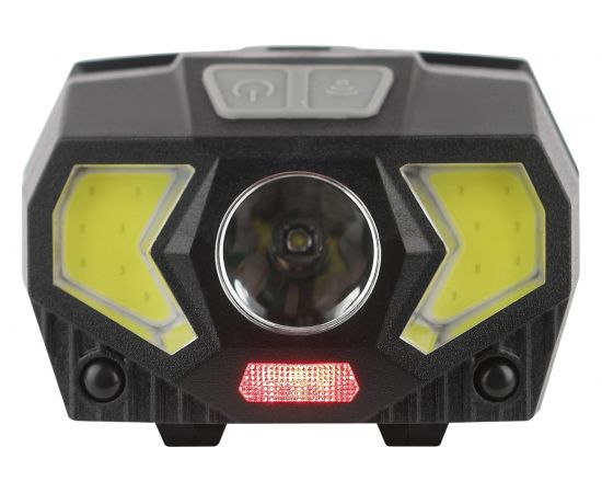 Налобный светодиодный фонарь ЭРА GB608 на батарейках, 3xAAA, 5Вт, 7 режимов, черный, Б0052319 – изображение 4