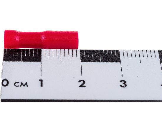 Плоский разъем TDM РППИ-М 1,25-110 красный, мама, полностью изолированный, 50 штук SQ0546-0001 – изображение 4