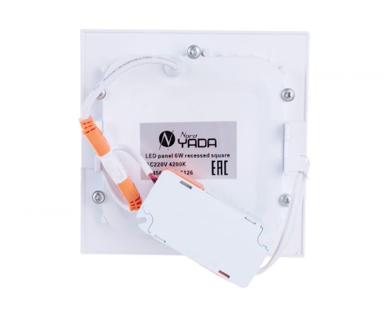 Светильник Nord-Yada LED panel 6W 220V 4200K (квадратная панель 120х120мм) 904566 – изображение 4