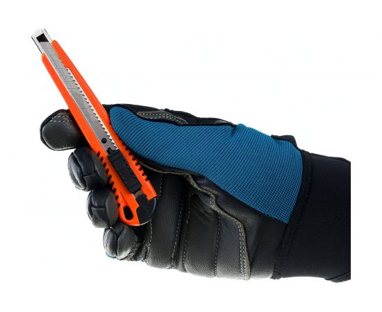 Нож 9 мм направляющая металл с фиксатором КВАЛИТЕТ НФ-9МН 6620449 – изображение 4