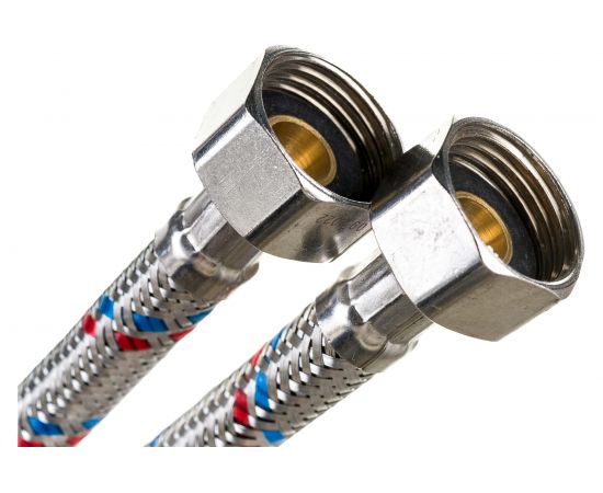 Гибкая подводка для смесителей Gigant 1/2""хМ10x40 см, г/ш P-40-M10 – изображение 4