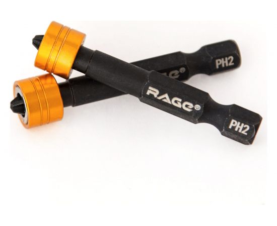 Биты магнитные с ограничителем (2 шт; PH2x50 мм; S2) RAGE by VIRA 554133 – изображение 4