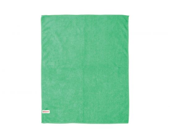 Тряпка для мытья пола ЛАЙМА плотная микрофибра, 50х60 см, зеленая 601251 