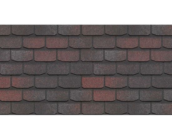 Гибкая черепица DOCKE PIE PREMIUM ЖЕНЕВА изюм ZRSG-1080 