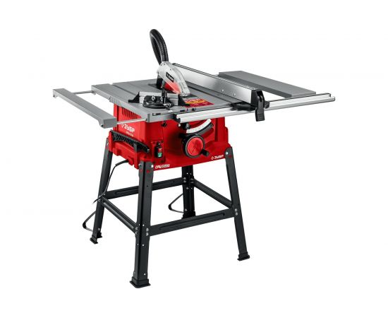 Распиловочный станок ЗУБР 1900 Вт напольный со станиной и удлинителем СРЦ-254су 