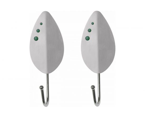Набор из 2-х крючков МУЛЬТИДОМ Листок мал. SM27-197 